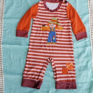 2t romper Fall,Thanksgiving, Halloween,scarecrow